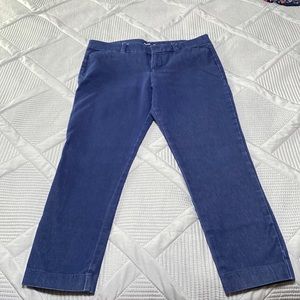 Denim Pixie Cropped Pants